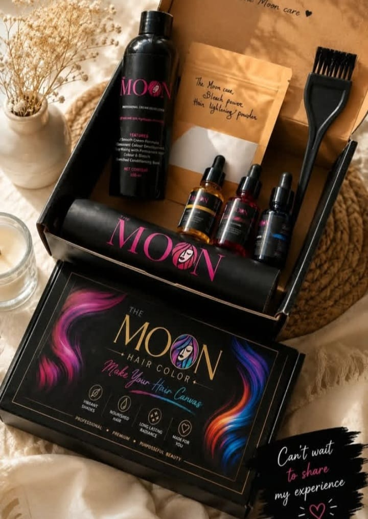 The Moon Colour Kit box