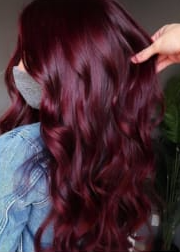 Cherry Red hair colour